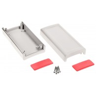 Z98JFcz ABS - Plastic enclosure Z98 lightgray with red filter ABS