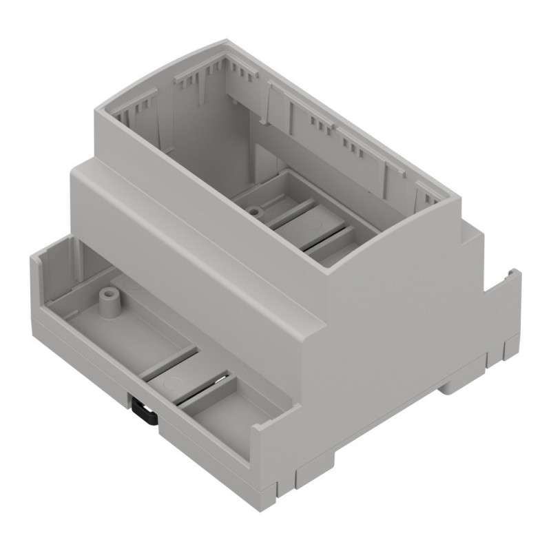 ZD1005J ABS V0 - Din rail enclosure ZD1005 lightgray ABS V0