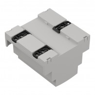 ZD1005J ABS V0 - Din rail enclosure ZD1005 lightgray ABS V0