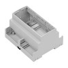 ZD1006J ABS V0 - Din rail enclosure ZD1006 lightgray ABS V0