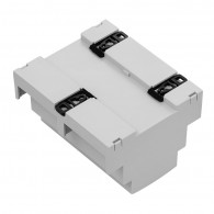 ZD1006J ABS V0 - Din rail enclosure ZD1006 lightgray ABS V0