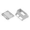 ZD1006J ABS V0 - Din rail enclosure ZD1006 lightgray ABS V0