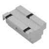 ZD1008J ABS V0 - Din rail enclosure ZD1008 lightgray ABS V0