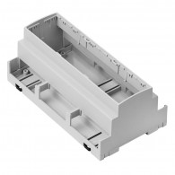 ZD1009J ABS V0 - Din rail enclosure ZD1009 lightgray ABS V0