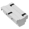 ZD1009J ABS V0 - Din rail enclosure ZD1009 lightgray ABS V0