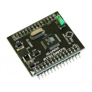 ZL12ARM_7S256 - dipARM_S7256 - moduł DIP z mikrokontrolerem AT91SAM7S256 firmy Atmel