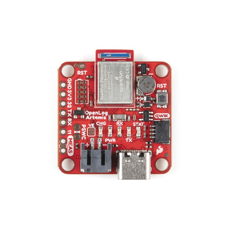 OpenLog Artemis - реєстратор даних для модулів Qwiic (без IMU)