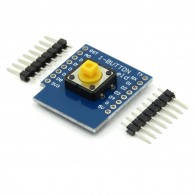 Module with a button for Wemos D1 Mini