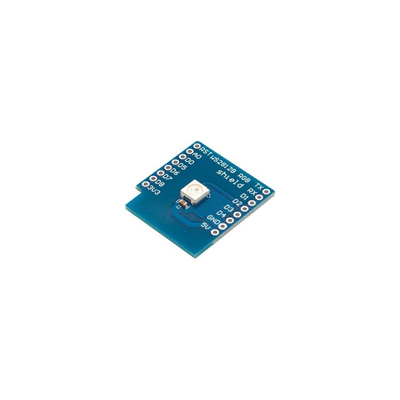 Module with RGB diode WS2812B for Wemos D1