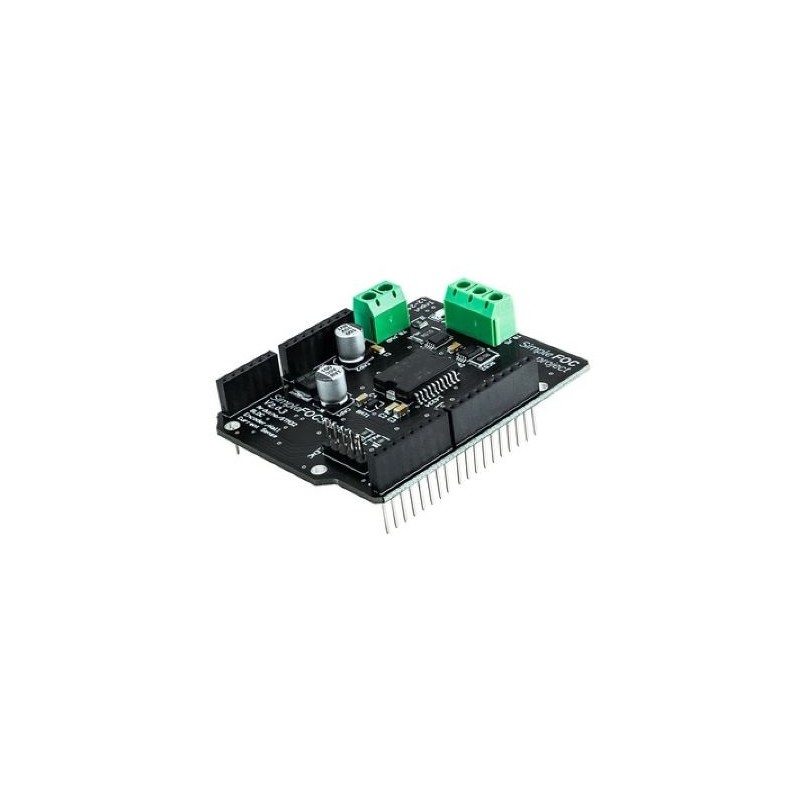 SimpleFOC Shield v2.0.3 - BLDC motor driver for Arduino