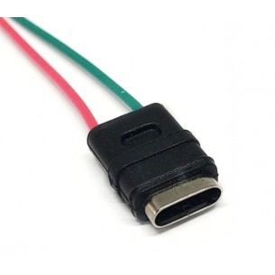 Wodoodporne złącze USB typu C z przewodami
