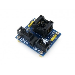 T13+ ADP - adapter for programming AVR SOIC8 microcontrollers
