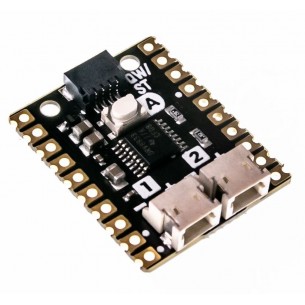 Motor SHIM - a module with a 2-channel DC motor driver for Raspberry Pi Pico