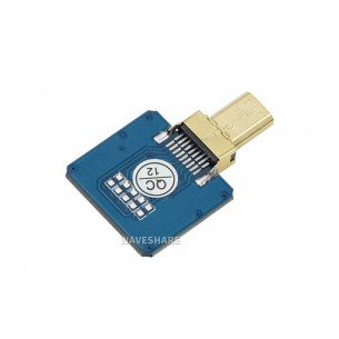 Micro HDMI Adapter Horizontal - micro HDMI adapter (straight)