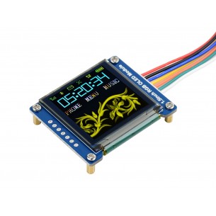 1.5inch RGB OLED Module - module with 1.5" 128x128 RGB OLED display