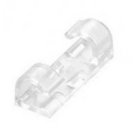 Cable holder 30x10mm (transparent)