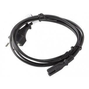 Lanberg power cable EURO (radio) 3m black