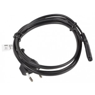 Lanberg 1.8m black EURO power cable (radio)