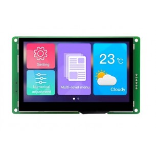 DMG48270C043 - HMI module with 4.3" LCD TFT display and touch panel