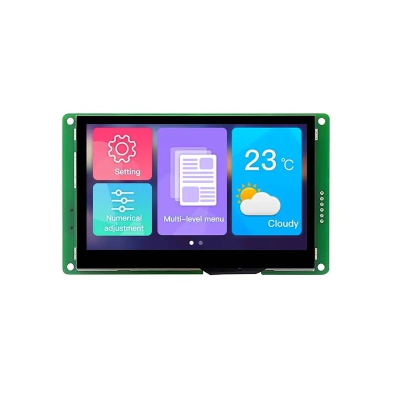 DMG48270C043 - HMI module with 4.3" TFT LCD display and touch panel + accessories