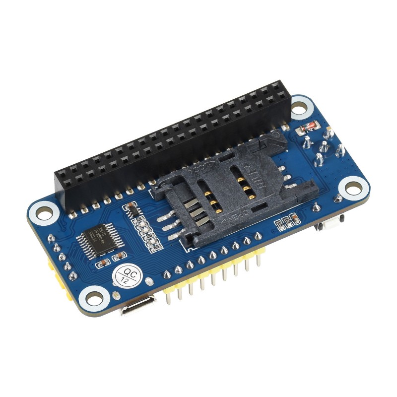 SIM800C GPRS GSM Development Board With Antenna – Quad-Band 850/900/1800/1900 MHz – For Raspberry Pi, Arduino, STM32