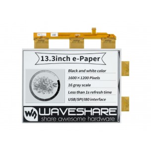 13.3inch e-Paper - wyświetlacz e-Paper 13,3" 1600x1200