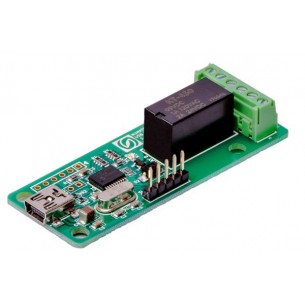 1 Channel USB Powered Relay Module - moduł z przekaźnikiem i interfejsem USB