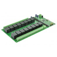 16 Channel USB Relay Module - a module with 16 relays and a USB interface