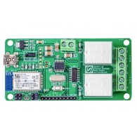 2 Channel Bluetooth Relay Module - module with 2 12V relays and Bluetooth communication