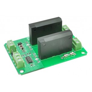 2 Channel Solid State Relay Controller Board - module with 2 SSR AC relays