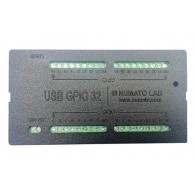 32 Channel USB GPIO Module - 32-channel IO expander with USB communication + enclosure