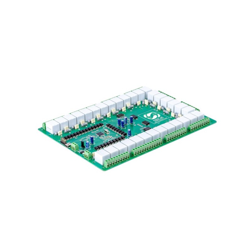 32 Channel USB Relay Module - module with 32 12V relays and USB interface
