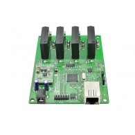 4 Channel Ethernet Solid State Relay Module - moduł z 4 przekaźnikami SSR AC i komunikacją Ethernet