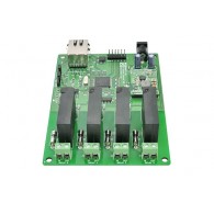 4 Channel Ethernet Solid State Relay Module - module with 4 SSR DC relays and Ethernet communication