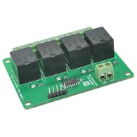 4 Channel Relay Controller Board - moduł z 4 przekaźnikami