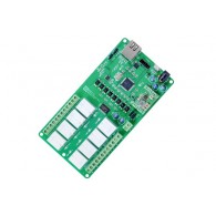 8 Channel Ethernet Relay Module - module with 8 24V relays and Ethernet communication