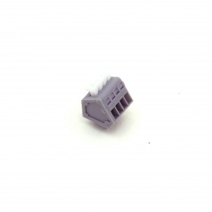 240W-2.54-04P-15-00A(H) - spring terminal connector 4pin 2,54mm
