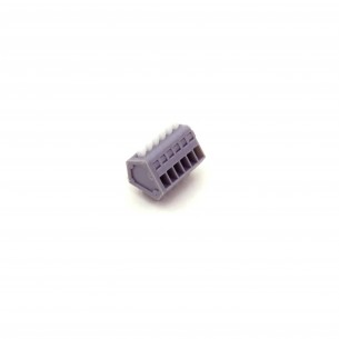 240W-2.54-06P-15-00A(H) - spring terminal connector 6pin 2,54mm