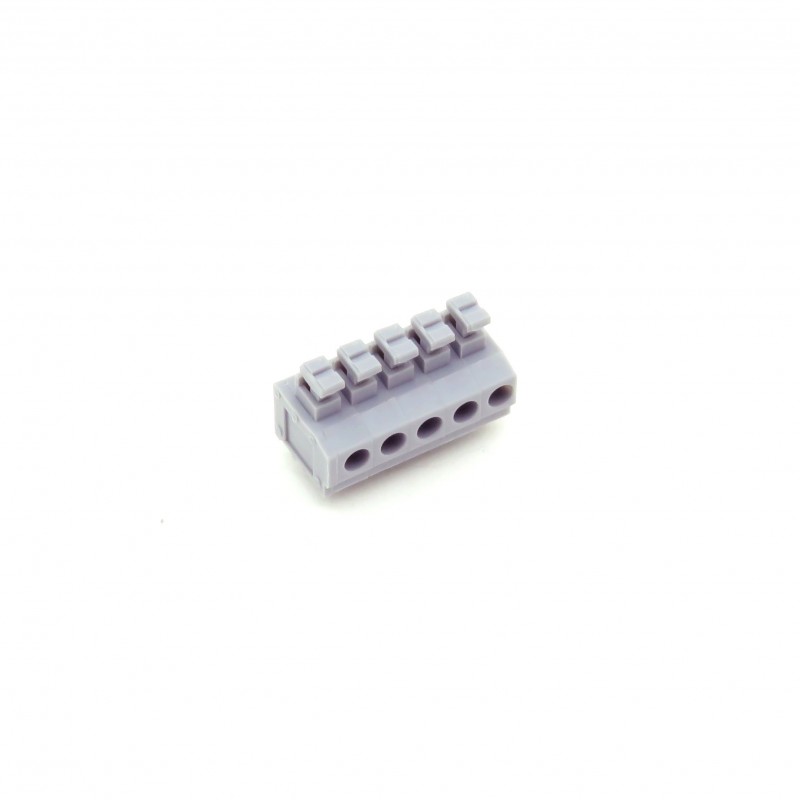 235-5.0-05P-11-00A(H) - spring terminal connector 5pin 5.00mm