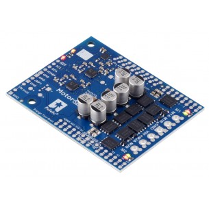 Motoron M2S18v20 Dual High-Power Motor Controller Shield - 2-channel DC motor driver for Arduino (no connectors)