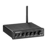 Audio Amplifier TPA3116 50W+50W+100W 12V-24V with Bluetooth module (black)