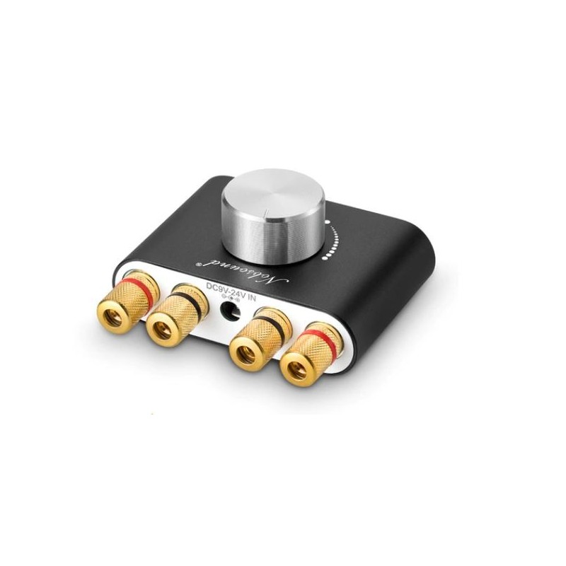 Nobsound Mini - cyfrowy wzmacniacz audio 2x50W z modułem Bluetooth (czarny)