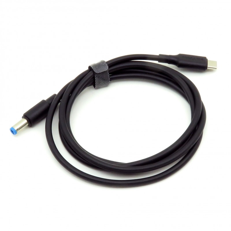 Power cable with PD support 15V USB type C trigger - DC 5.5x2.5mm 1.2m -  Kamami on-line store