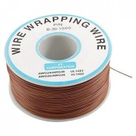 Kynar 30AWG 305m cable brown
