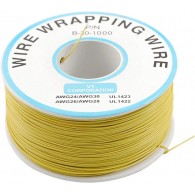 Kynar 30AWG 305m cable yellow