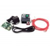 Raspberry Pi 4B 2GB starter kit with official accessories - black