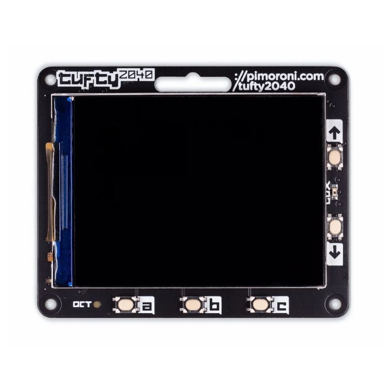Tufty 2040 - moduł z wyświetlaczem LCD i mikrokontrolerem RP2040 + akcesoria