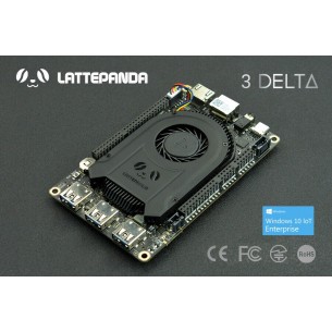 LattePanda 3 Delta 864 - komputer z procesorem Intel Celeron N5105 (8GB RAM/64GB eMMC) - wersja z systemem Win10