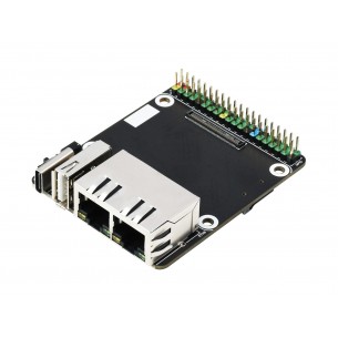 CM4-DUAL-ETH-MINI - base board for Raspberry Pi CM4 modules