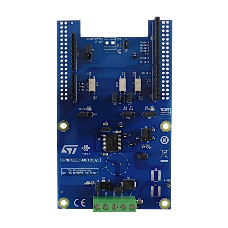 X-NUCLEO-OUT05A1 - expansion board with digital outputs for STM32 Nucleo